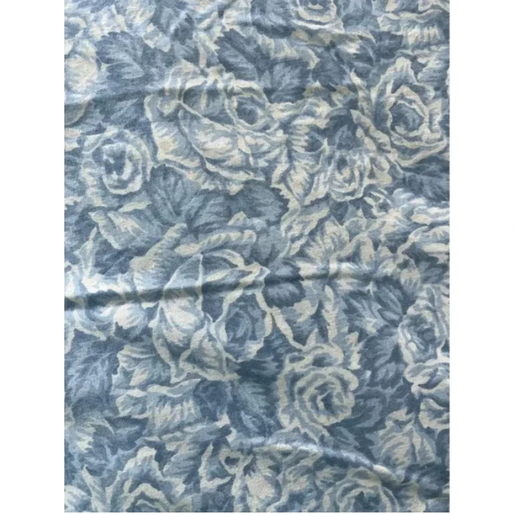 Vintage Jessica McClintock Jonete Pattern Full Flat Sheet Floral Cottage Boho